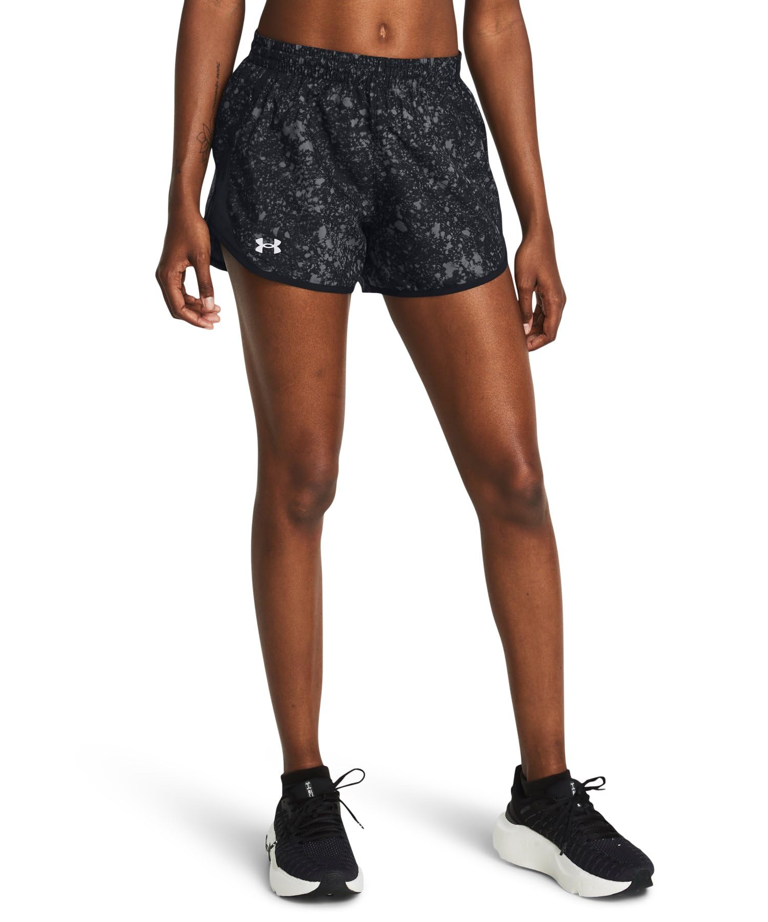 Amazon | [アンダーアーマー] UA Fly By Printed Short Black